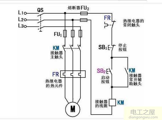 额定功率几多瓦连续运行电机需要加装热继电器