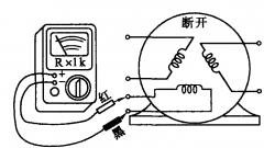 电机断路怎么检查，定子绕组短路断路检查