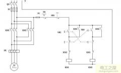 电机的正反转控制电路，电机正反转电路接线图